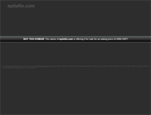 Tablet Screenshot of epitafio.com